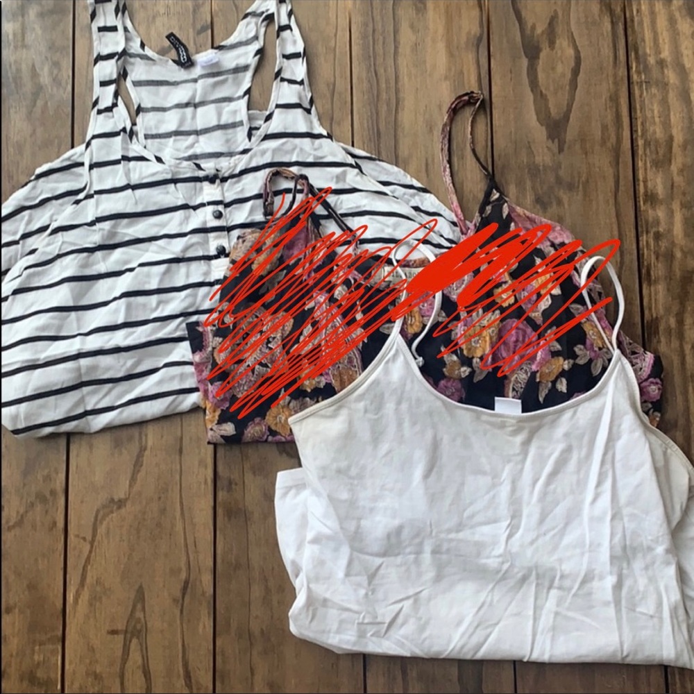 Tank top bundle from h&m